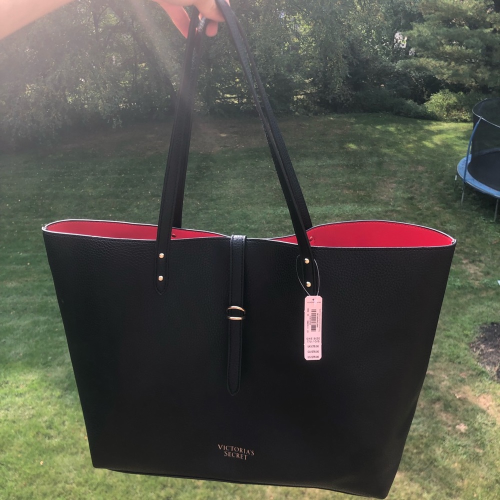 Victoria's Secret Purse Tote ⋆ Black & Red